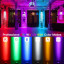Set 4 focos LED WASH de 108W recargables RGBWA UV