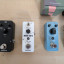 Varios pedales de guitarra