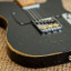 Fender baja telecaster black nitro relic mejorada