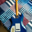 Guitarra electrica Godin Session Desert Blue HG MN LTD