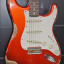 Fender 1959 stratocaster super heavey relic faded car, envío incluido