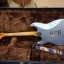 MJT/ALLPARTS stratocaster ice blue metálic relic .