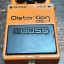Vintage Boss distortion ds-1 de 1980 , silver screw, japonés black label.