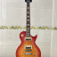Vintage V100 Les Paul Flame Cherry Sunburst con estuche