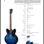 Gibson ES 335 DOT BLUEBURST