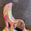 CNC Body, Steve Vai signed, Multi Color Swirl,