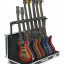 Rockstand RS 20855 B/1 soporte Flight Case para 7 guitarras