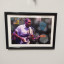 Cuadro con foto y púa original de Robert Cray