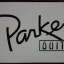 Rotulo publicidad Parker/cuadro instrumentos miniatura