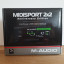 Interfaz Midi 2x2 Midiman M-Audio