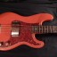 Fender Precision USA Fiesta Red con Nordstrand NP4, CTS, perfil Jazz Bass y muchas mejoras. Cambio por Stingray fretless
