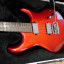 Music Man Luke III HH with EVO Frets, Custom Red Sparkle Finish