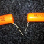 2 Condensadores Orange  - 0,047uF -  600V