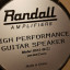 2 Altavoces RANDALL RS12-80-8 guitarra eléctrica