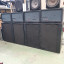 2 sistemas Das audio 6400W con 2 rack