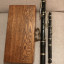Flauta clásica + Flautin, siglo 19, Ébano,  9 llaves