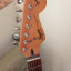 Stratocaster Squier solida 97, logo dorado