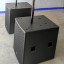 Subgraves 18 pulgadas 1200w SPL 136 db
