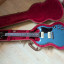 Gibson SG Special Pelham blue mejorada con puente Faber y Ballestone