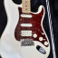 Fender stratocaster american deluxe Hss, white pearl