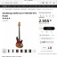 Bajo Sandberg TM4 Aged x guitarra Maybach