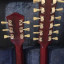 1978 Ibanez Guitar double neck 6-12 strings - 1979 Gibson pickups