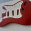 Cuerpo tipo Stratocaster color Dakota red, regalo de golpeador Fender original nuevo a estrenar