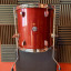 Batería LUDWIG Breakbeats 16" 10" 13" Red Sparkle ---395€---