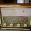 Radio antigua de válvulas, años 50.