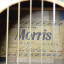 guitarra Morris w40 fabricada en Japon años 70