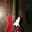 Guitarra  eléctrica tele roja