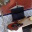 Casio Ibanez Guitar MIDI MG-500, modificada con mastil stratocast