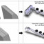 AllParts Tremol-no sistema de bloqueo para puentes tipo Fender-PRS