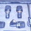 Set microfonos (kit bateria + microfono de voz)
