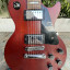 2008 Gibson Les Paul Studio Worn Cherry - toda original e com BurstBuckers Pro