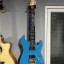 Charvel San Dimas DK22 Miami Blue. Cambio por guitarra sin Floyd