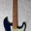 Fender Deluxe Stratocaster MN Sapphire Blue Transparent