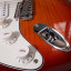 Fender stratocaster aged  cherry burst zurda zurdo