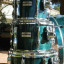 Toms 10" y 12" YAMAHA 9000 RC Deep Aqua (Jazz sizes)