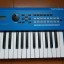 Teclado/sintetizador Yamaha MX49 Blue, seminuevo,PORTE INCLUIDO