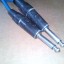 Cable Jack 6,35 a Jack 6,35 mm.