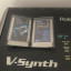 Roland V-Synth mk1 v2 con los 2 cards (VC1-D50 y VC2 Vocal Designer)