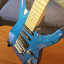 ESP LTD MH-103QM (Floyd Rose Original) See Thru Blue