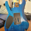 ESP LTD MH-103QM (Floyd Rose Original) See Thru Blue