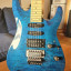 ESP LTD MH-103QM (Floyd Rose Original) See Thru Blue