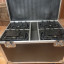 4 cabezas moviles 7x40w y flight case