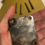 Neck plate crazyparts aged para telecaster