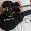 Bajo de caja semihollow Washburn AB-90 Black (2005)