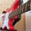 Encore E6 Stratocaster Roja by JHS ( Vintage ) Trev Wilkinson Design NUEVA