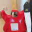 Encore E6 Stratocaster Roja by JHS ( Vintage ) Trev Wilkinson Design NUEVA